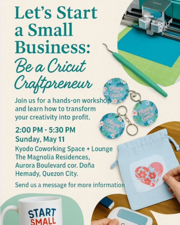 MAY 11: Ann Tan x Kyodo | Cricut Workshop