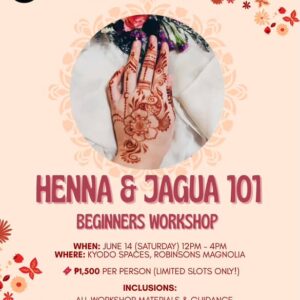 JUN 14: Her Market x Hara Henna x Kyodo | Henna & Jagua Workshop