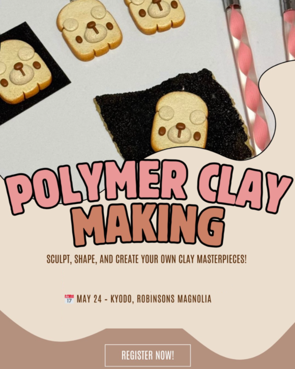 MAY 24: Crafter’s Marketplace x Kyodo | Polymer Clay Making Workshop