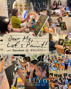 Justine Bornel x Kyodo | Acrylic Painting Workshop