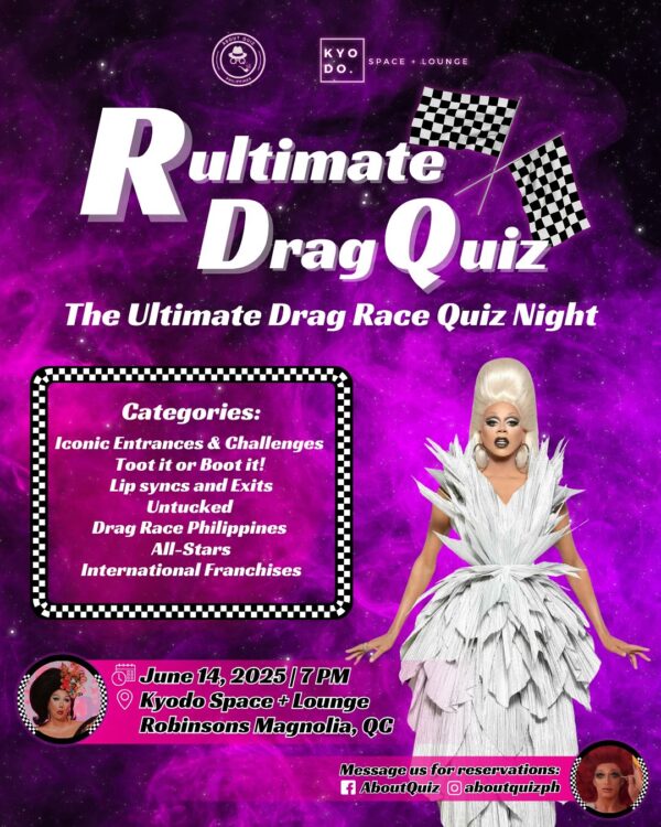 JUN 14: AboutQuiz x Kyodo | Rultimate Drag Quiz