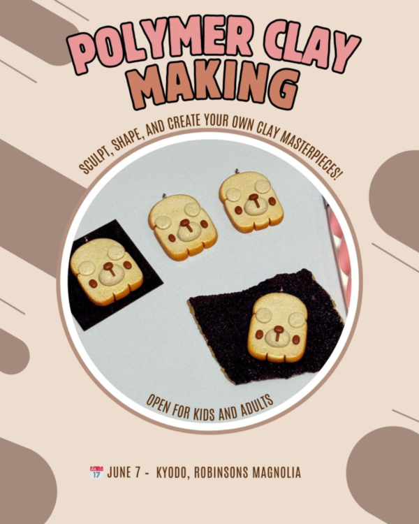 JUN 07: Crafter’s Marketplace x Kyodo | Polymer Clay Making Workshop