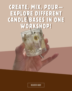 Crafter’s Marketplace x Kyodo | Multibase Candle Making Workshop
