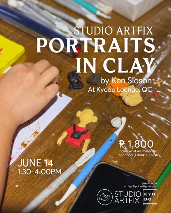 JUN 14: Studio Artfix x Kyodo | Portraits in Clay