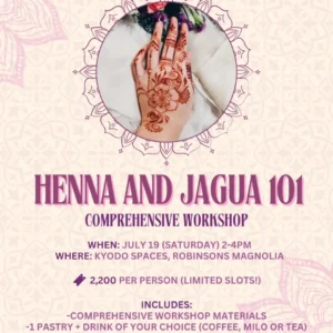 JUL 19: Her Market x Hara Henna x Kyodo | Henna & Jagua Workshop