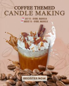 Crafter’s Marketplace x Kyodo | Coffee Candle Making Workshop