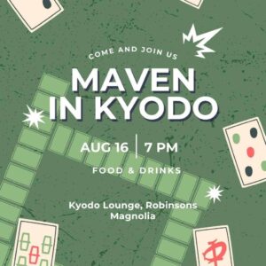 AUG 16: Mahjong Maven Club x Kyodo