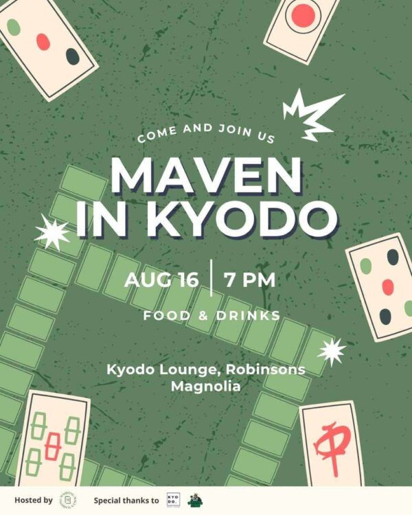 AUG 16: Mahjong Maven Club x Kyodo