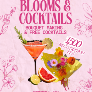 SEP 06: Daisy Bloom Bar x Kyodo | Blooms & Cocktails: Bouquet Making Workshop