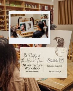 AUG 23: Studio Artfix x Kyodo | Oil Portraiture Workshop