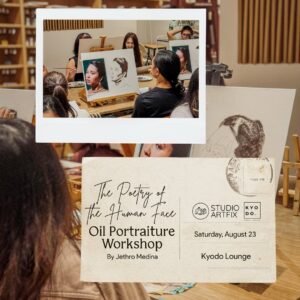 AUG 23: Studio Artfix x Kyodo | Oil Portraiture Workshop