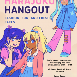 SEP 27: Harajuku Hangout: Japanese Fashion Meet