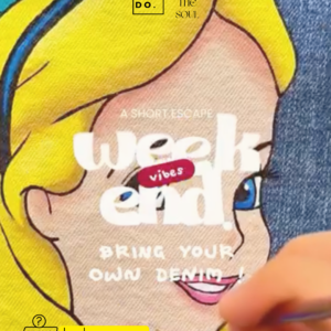 OCT 11: Justine Bornel x Kyodo | Painting Workshop: Bring Your Own Denim