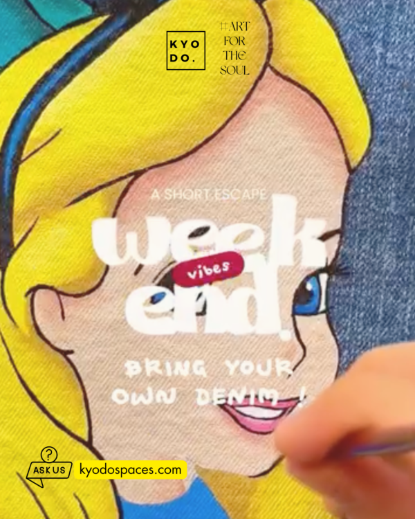 OCT 11: Justine Bornel x Kyodo | Painting Workshop: Bring Your Own Denim