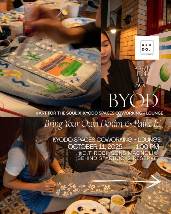 OCT 11: Justine Bornel x Kyodo | Painting Workshop: Bring Your Own Denim