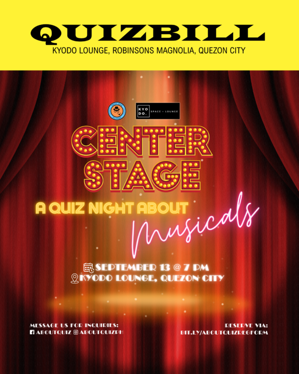 SEP 13: AboutQuiz x Kyodo | Musical Quiz Night