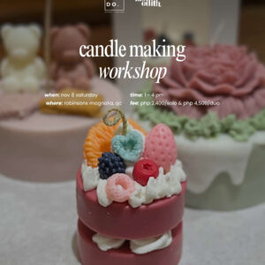 NOV 08: By Meredith x Kyodo | Candle Making Workshop