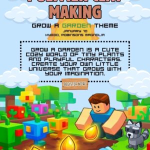 JAN 10: Crafter’s Marketplace x Kyodo | Roblox-Themed Polymer Clay Making Workshop