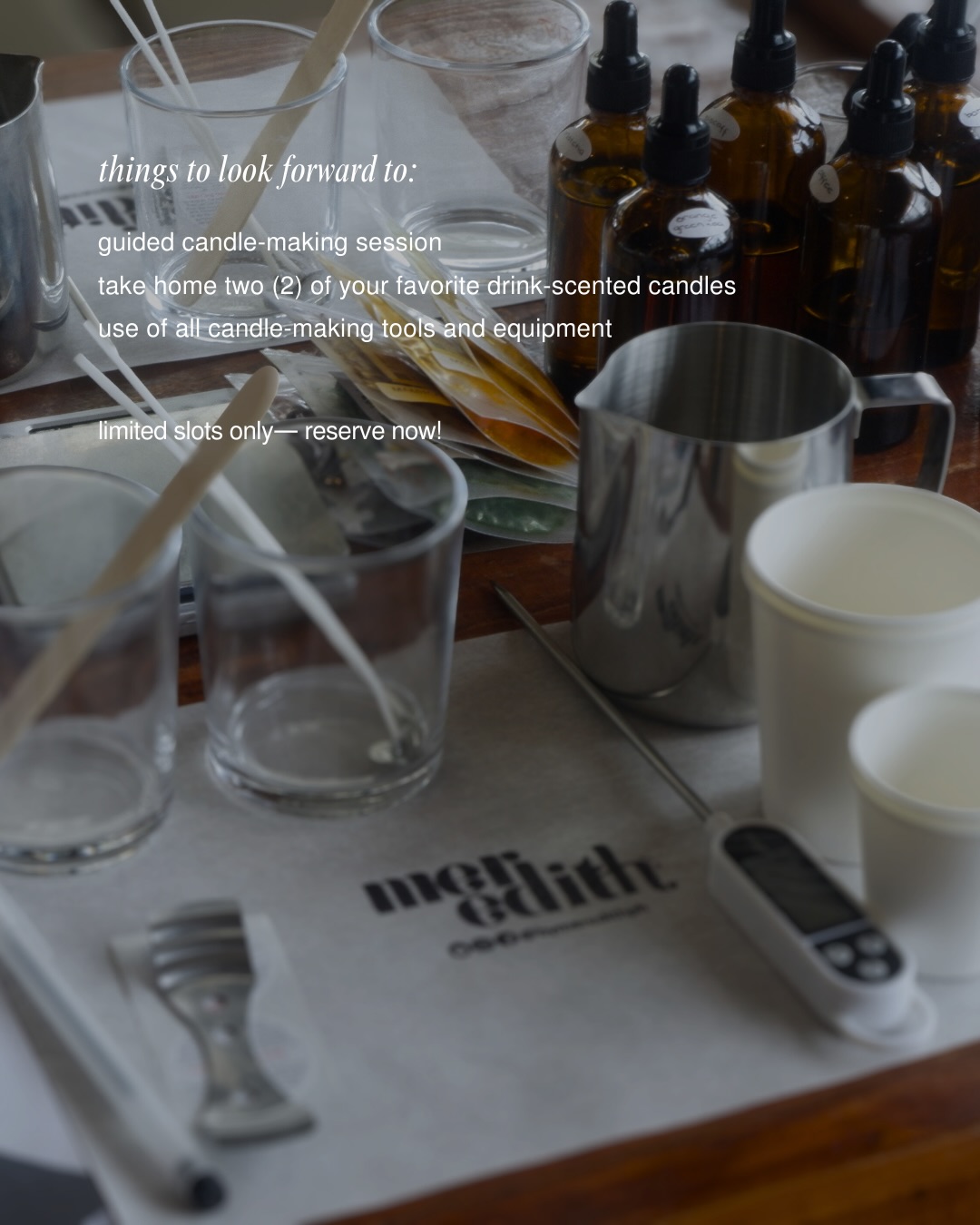 JAN 31: By Meredith x Kyodo | Candle Making Workshop JAN 31: By Meredith x Kyodo | Candle Making Workshop