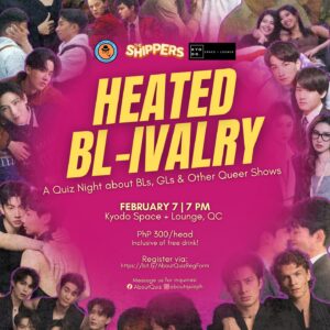 FEB 07: AboutQuiz x The Shippers x Kyodo | BL Quiz Night