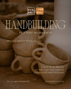 Studio Matisse x Kyodo | Handbuilding Pottery Private Group Workshop