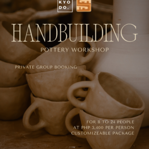 Studio Matisse x Kyodo | Handbuilding Pottery Private Group Workshop