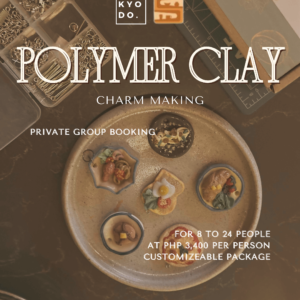 Studio Matisse x Kyodo | Polymer Clay Charm Making Private Group Workshop