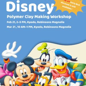 FEB 21: Try It! Studios x Kyodo | Disney-Themed Polymer Clay Making Workshop