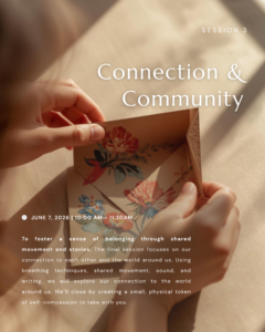 Curare x Linaw x Kyodo | Little Room of Rest: Expressive Arts & Body Literacy for Creative Restoration