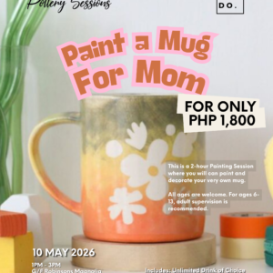MAY 10: Pottery Sessions x Kyodo | Paint a Mug: Mug Painting for Mom