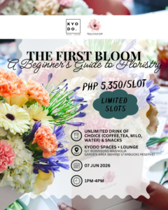 JUN 07: Bella Fleur x Kyodo | The First Bloom: A Beginner's Guide to Floristry