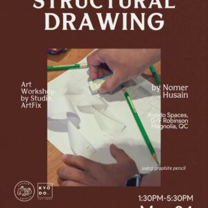 MAY 24: Studio Artfix x Nomer Husain x Kyodo | Structural Drawing (Early Bird)
