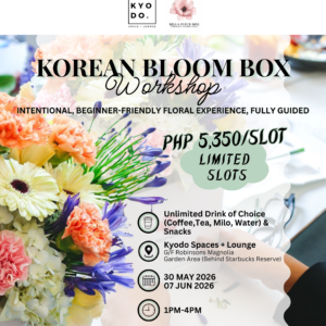 MAY 30: Bella Fleur x Kyodo | Korean Bloom Box